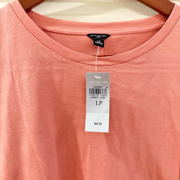 Ann Taylor Cotton Tee - Picture 2 of 6